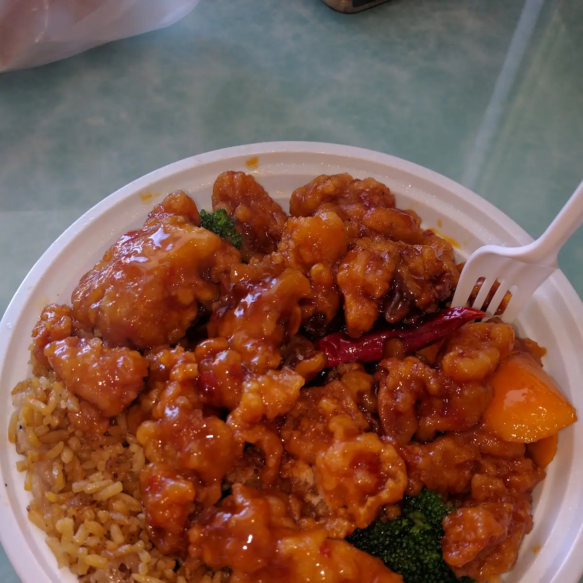 orange chicken 陈皮鸡